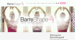 Desktop Screenshot of barreshape.com